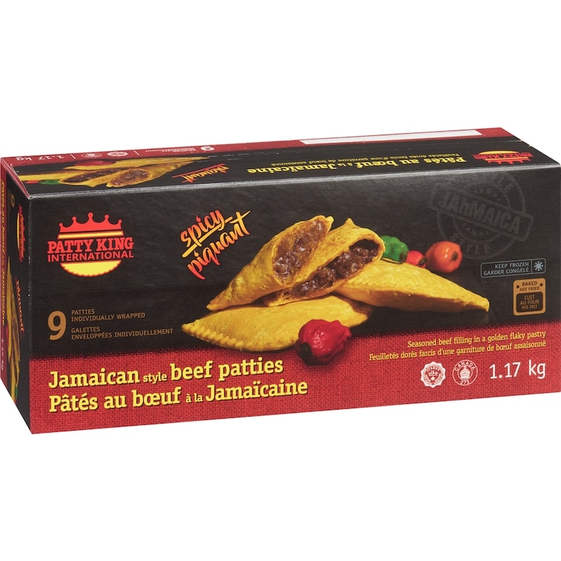 Jamaican Beef Patties, Spicy Hot