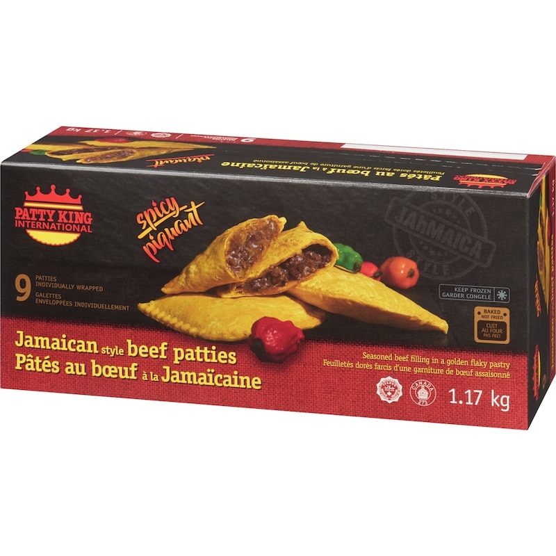 Jamaican Beef Patties, Spicy Hot