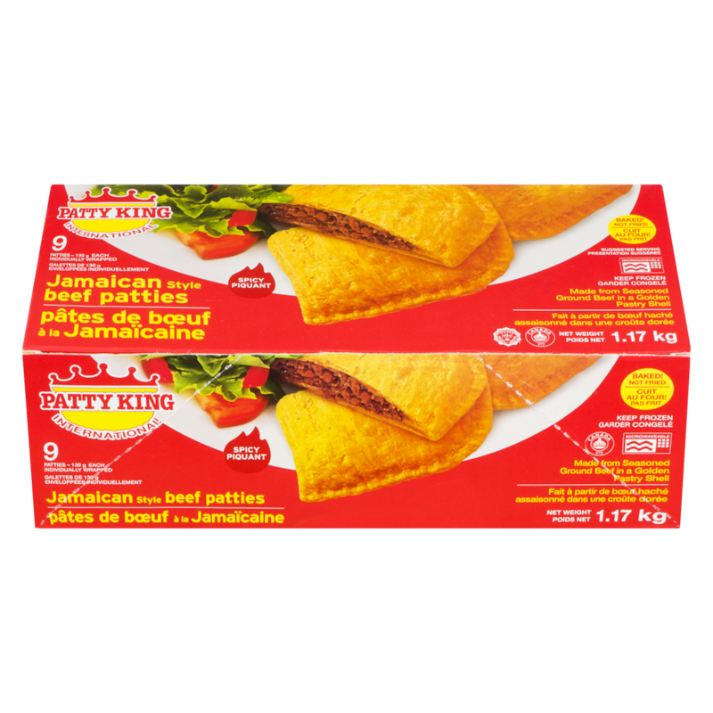 Jamaican Beef Patties, Spicy Hot