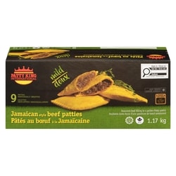Pattyking Jamaican Style Beef Patties, Mild 1.17 kg, $0.85/100g