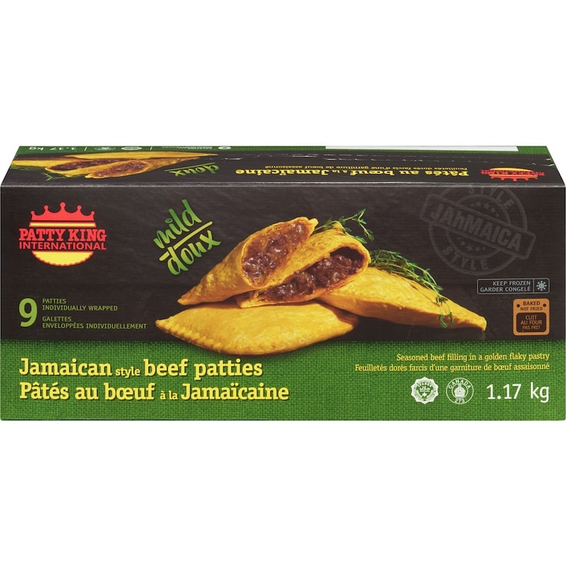 Jamaican Beef Patties, Mild
