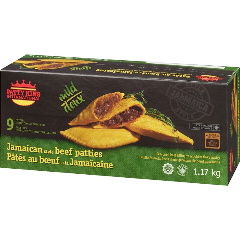 Jamaican Beef Patties, Mild