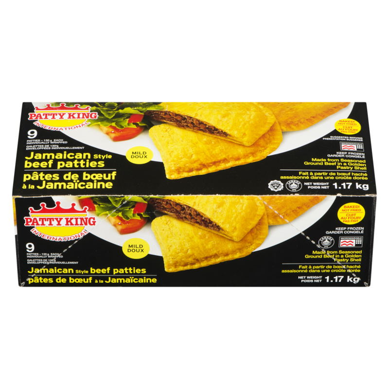 Jamaican Beef Patties, Mild