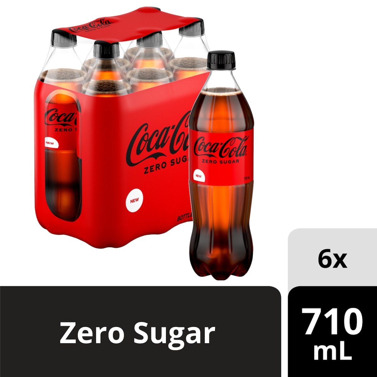 Coca-Cola Cola Zero Sugar Bottles