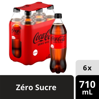 Coca-Cola Cola Zero Sucre Bouteilles 6x710.0 ml, 0,15 $/100ml