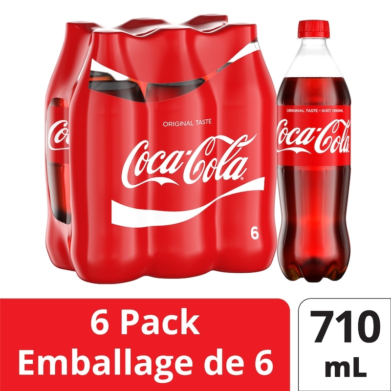 Coca-Cola Cola Bottles - 6x710.0 ml | Zehrs
