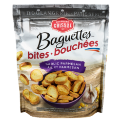 Baguettes Bites Garlic Parmesan