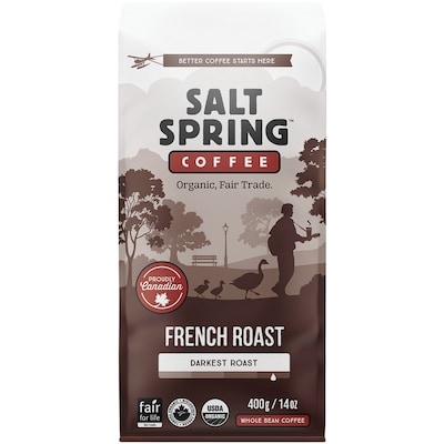 Salt Spring Coffee, French Roast 400 g, $4.75/100g