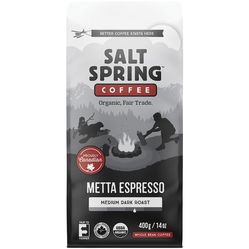Whole Bean Coffee Metta Espresso Medium Dark Roast