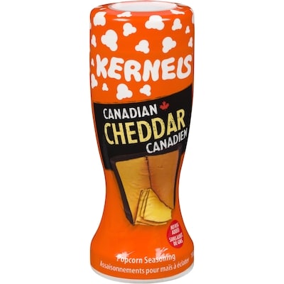 Kernels Canadian Cheddar Popcorn Seasoning 100 g, $3.49/100g