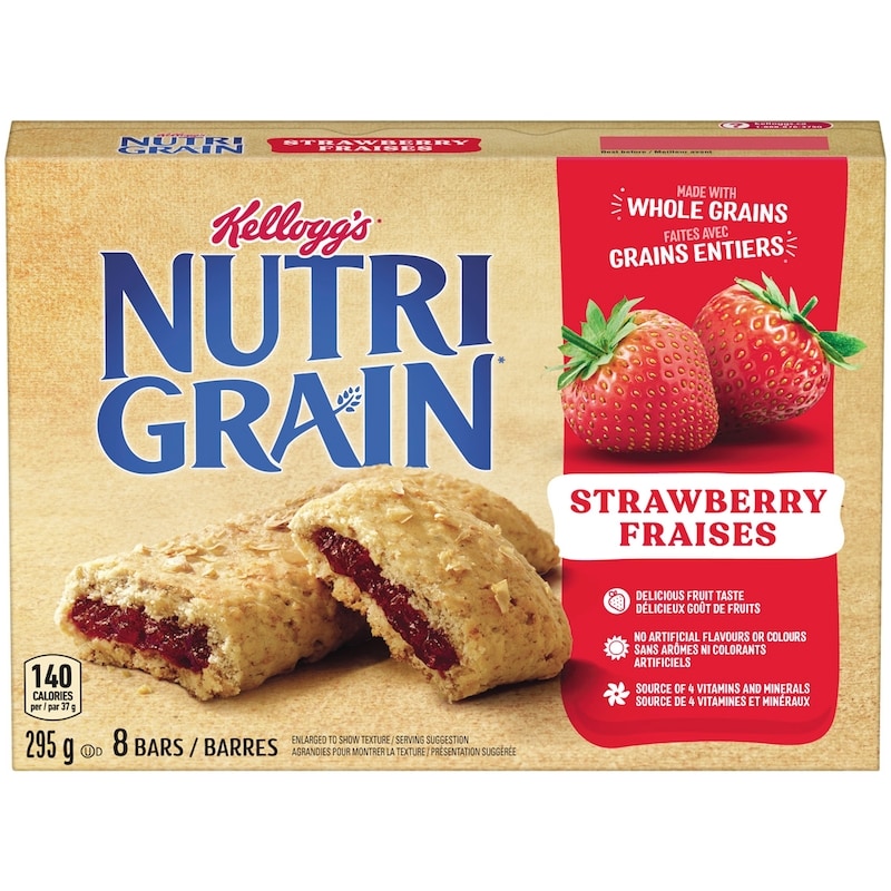 Nutrigrain Nutri-Grain Cereal Bars, Strawberry 8 Bars