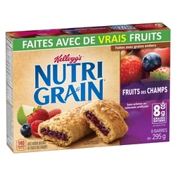Kelloggs Bars, Mixed Berry, 8 Bars 295 g, $0.98/100g