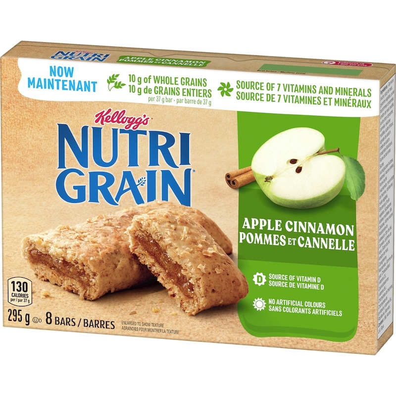 Nutrigrain Nutri-Grain Cereal Bars, Apple Cinnamon 8 Bars