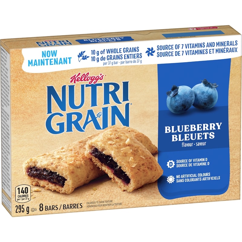 Nutrigrain Nutri-Grain Cereal Bars, Blueberry 8 Bars