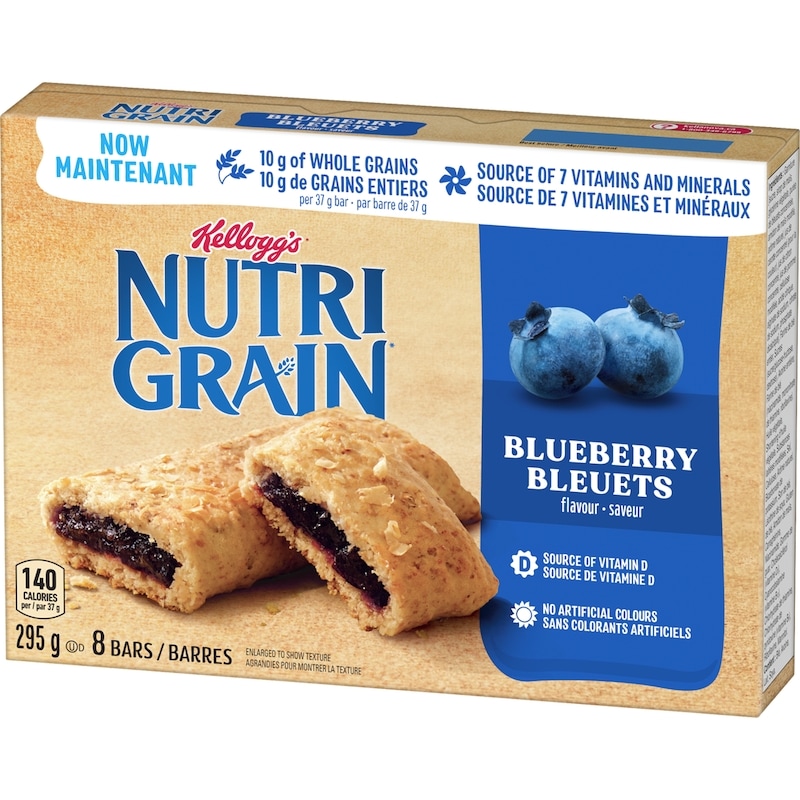 Nutrigrain Nutri-Grain Cereal Bars, Blueberry 8 Bars