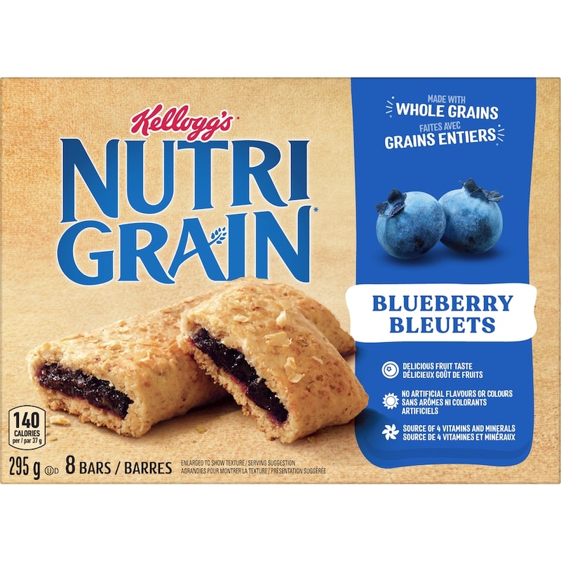 Nutrigrain Nutri-Grain Cereal Bars, Blueberry 8 Bars