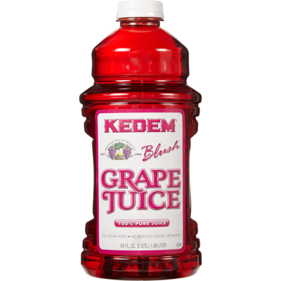 Kedem Kosher Blush Grape Juice 1.89 l, $0.61/100ml