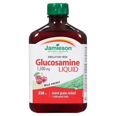 Jamieson Glucosamine liquide 1 500 mg 350 ml, 5,48 $/100ml