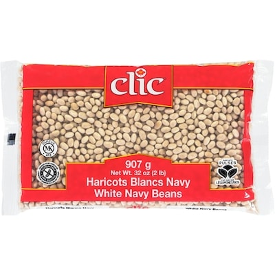 Clic Petits haricots blancs 907 g, 0,27 $/100g