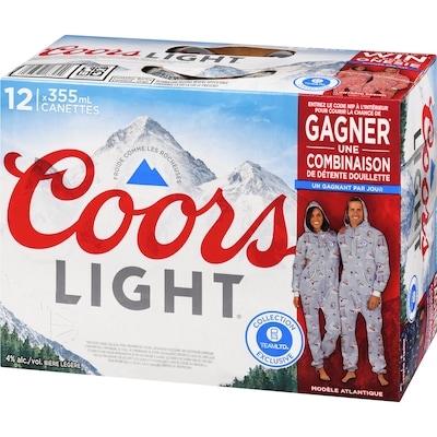 Bière légère (Pièce d’identité requise au moment du ramassage)