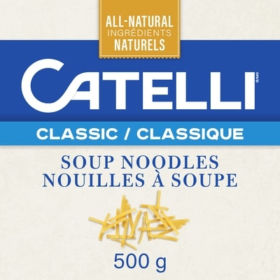 Catelli Pâtes Classiques, Nouilles à Soupe 375 g, 0,74 $/100g