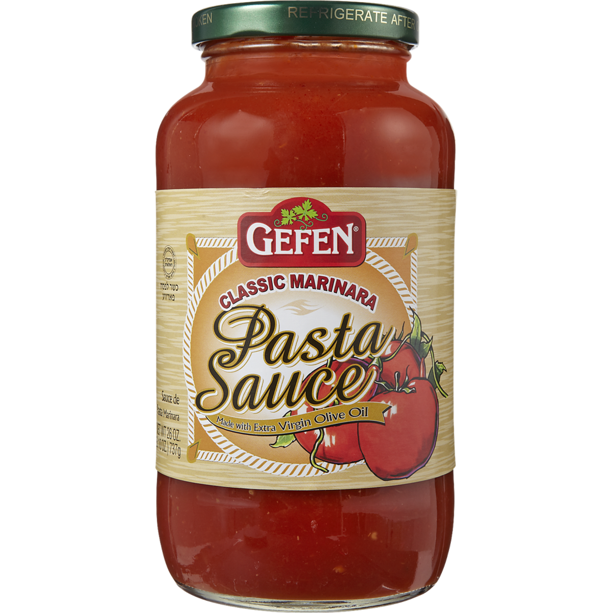 Gefen Kosher Pasta Sauce, Classic Marinara 737 g, $0.81/100g
