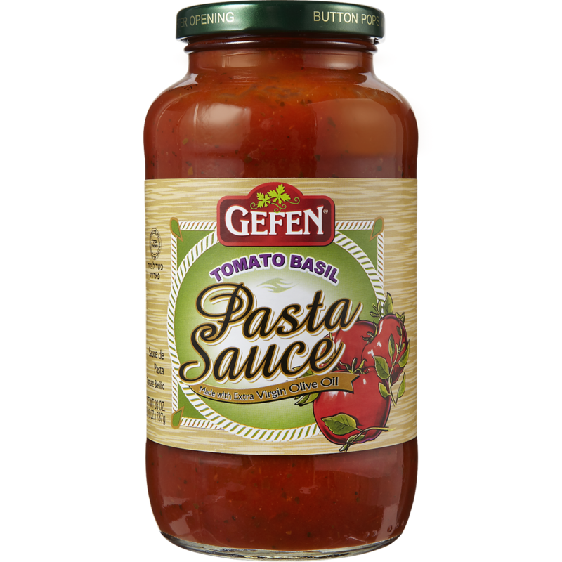 Kosher Pasta Sauce, Marinara with Basil