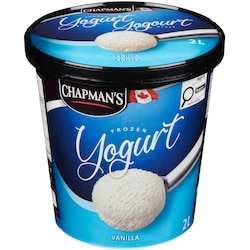 Chapmans Frozen Yogurt Vanilla 2 l, $0.30/100ml