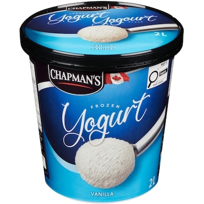Chapmans Frozen Yogurt Vanilla 2 l, $0.35/100ml