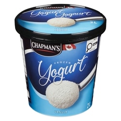 Chapmans Frozen Yogurt Vanilla 2 l, $0.40/100ml