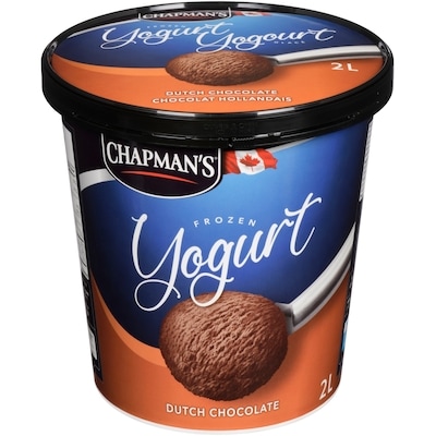 Chapmans Frozen Yogurt Dutch Chocolate 2 l, $0.42/100ml