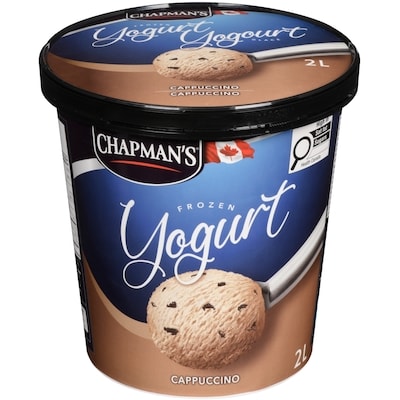 Chapmans Frozen Yogurt Cappuccino 2 l, $0.35/100ml