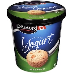 Chapmans Frozen Yogurt Maple Walnut 2 l, $0.25/100ml