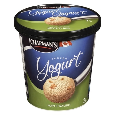 Chapmans Frozen Yogurt Maple Walnut 2 l, $0.30/100ml
