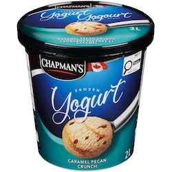 Chapmans Frozen Yogurt Caramel Pecan Crunch 2 l, $0.25/100ml
