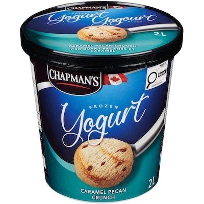 Chapmans Frozen Yogurt Caramel Pecan Crunch 2 l, $0.30/100ml