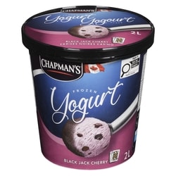 Chapmans Frozen Yogurt Black Jack Cherry 2 l, $0.40/100ml