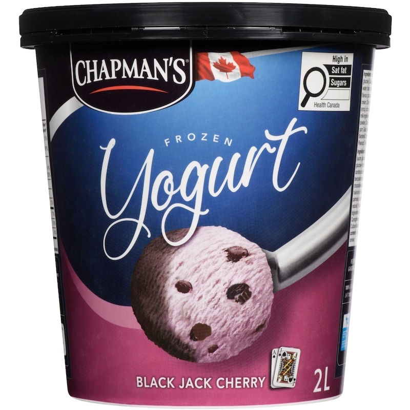 Frozen Yogurt Black Jack Cherry
