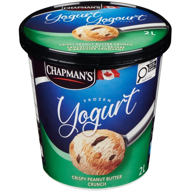 ヤムチャン&クリストファー Chapmans Frozen Yogurt Crispy Peanut Butter Crunch - 2 l | No