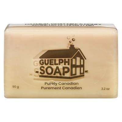 Guelph Soap Pure & Natural Soap Oatmeal, Goat Milk & Honey 90 g, $2.21/100g