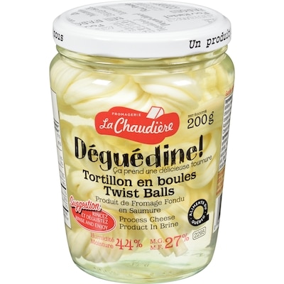 Fromagerie La Chaudière Fromage tourbillon en saumure 200 g, 5,25 $/100g