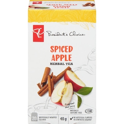 President's Choice Spiced Apple Herbal Tea 40 g