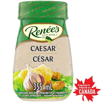 Renees Caesar Dressing 355 ml, $1.69/100ml