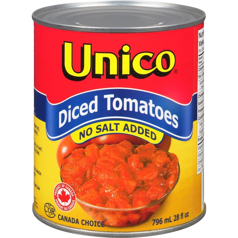 Diced Tomatoes, No Salt Added