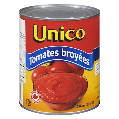 Unico Tomates broyées 796 ml, 0,25 $/100ml