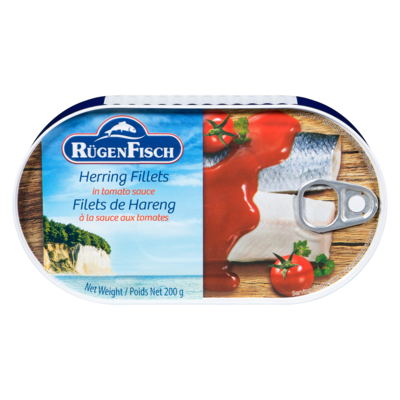 Ruegen Herring Fillets in Tomato Sauce 200 g, $2.00/100g
