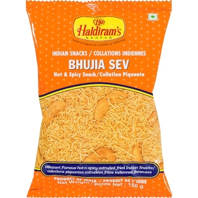 Haldiram Indian Snacks Bhujia Sev 150 g, $1.19/100g