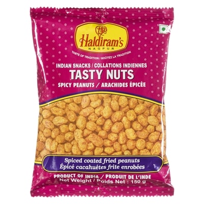 Haldiram Tasty Nuts Peanuts 150 g, $1.00/100g