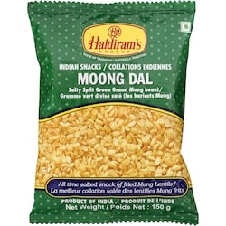 Haldiram’s Moong Dal 150 g, 1,26 $/100g