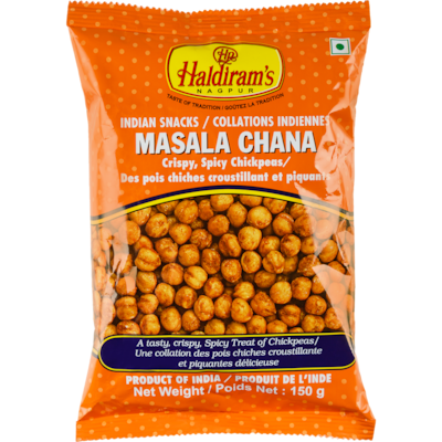Haldiram Masala Chana      150 g, $1.19/100g